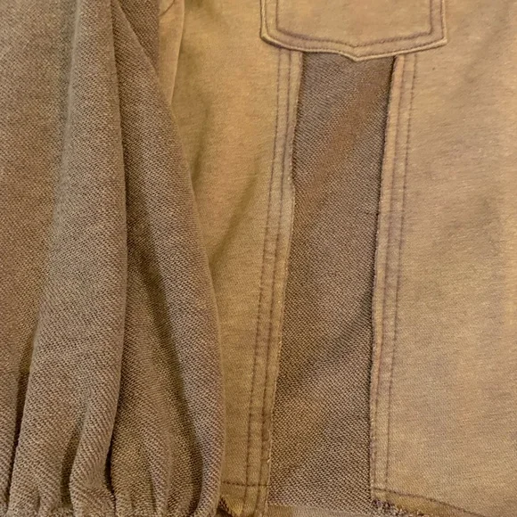 POL Brown-on-Brown Utility Jacket Size L - Picture 4 of 6